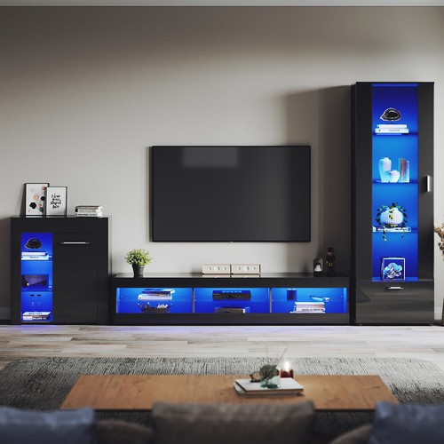 High gloss black living - high,