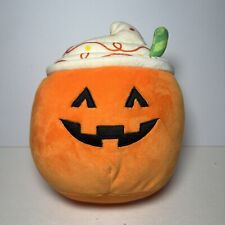 Squishmallows 7.5 Inch Lester The Pumpkin Spice Latte Squishmallow Plush - Rare