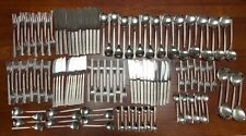 Viners Sheffield Studio vintage 1960s  Bark Design cutlery set : 145 pieces