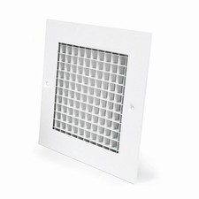 Egg Crate Grille (White) -Ventilation, Extraction, Supply, Office Ceiling Grille