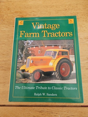 Vintage farm tractors hardback - vintage,