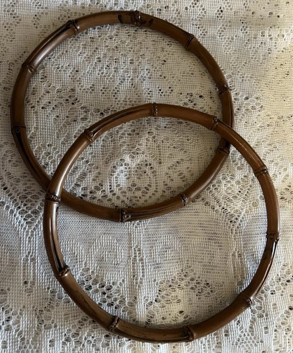 Bamboo look rings - bamboo,