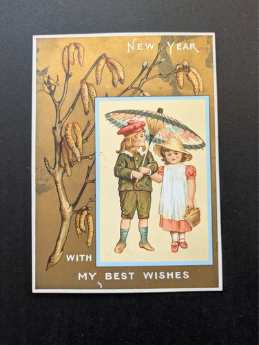 Victorian new year - victorian, greeting