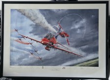 FRAMED RAF Red Arrows 50th