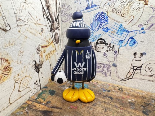 Millwall penguin with football - millwall,