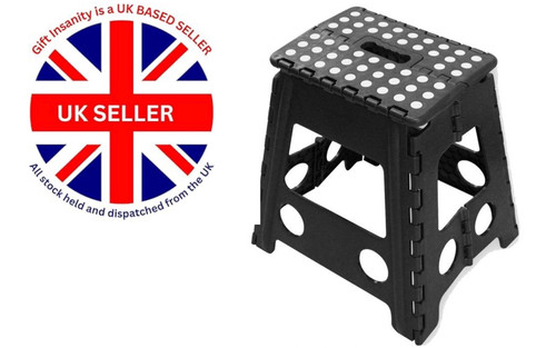 Large folding step stool - large, heavy