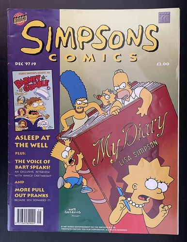 Simpsons comics uk - comics, f+