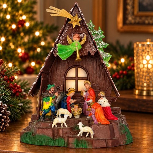 Vintage hong kong nativity - vintage,