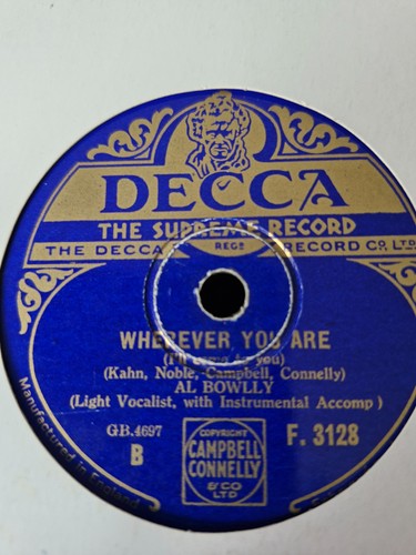 Bowlly 78rpm gramophone - 78rpm,
