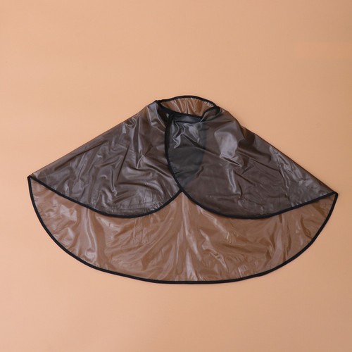 Durable pvc hair - cape, black