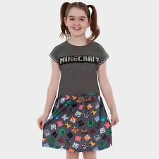 Girl's Minecraft Dress Kids