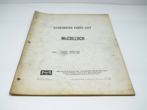 Mcculloch boat motor - boat,