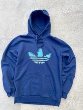 Adidas Graffiti Hoodie Navy Size X Small New RRP £60