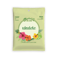 Martin Ukulele Strings Soprano Concert Tenor Baritone Fluorocarbon or Polygut