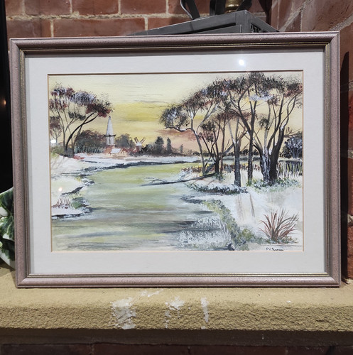 Watercolour original landscape - watercolour,