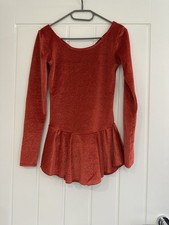 Red Sparkly Figure Skating