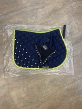 Size Pony Saddle Pad Set Horse Equestrian Numnah Dressage