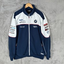 Tyco BMW Motorrad Jacket Soft Shell Full Zip Blue White Mens XXL