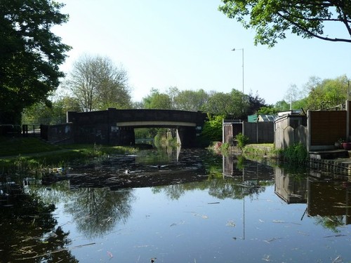 Photo 6x4 wards bridge - wards, from