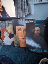 3 Art books with co;or