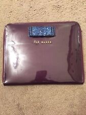 Ted Baker Tablet Case Purple Approx 8” X 10”