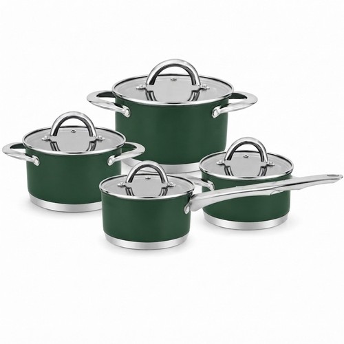 8pc green non stick - 8pc,
