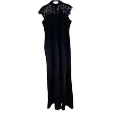 Black Full Length Dress Size