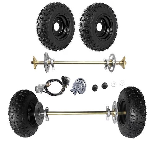 Kart axle kit 740mm - go,