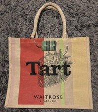 Waitrose Tart Strawberry Tote Bag BNWT