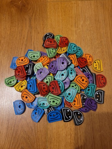 100 soft plastic - soft, caps
