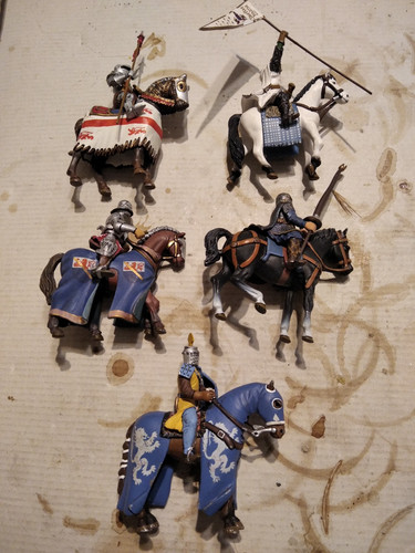 Medieval soldiers lot - medieval,