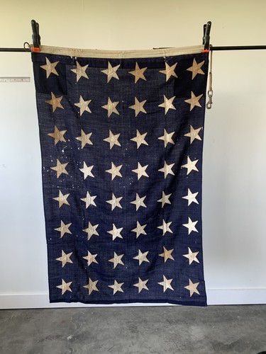 Antique vintage union jack - antique,