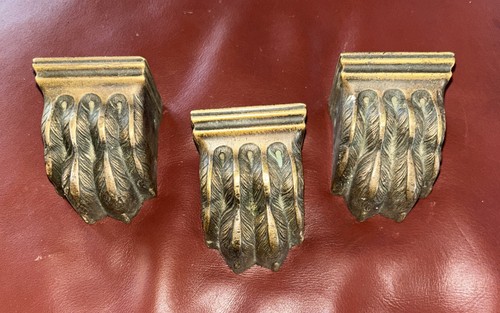 Vintage brass table claw - brass,