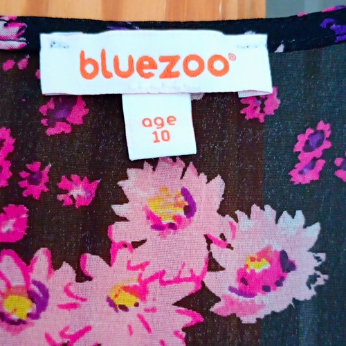 Bluezoo teens floral chiffon - bluezoo,