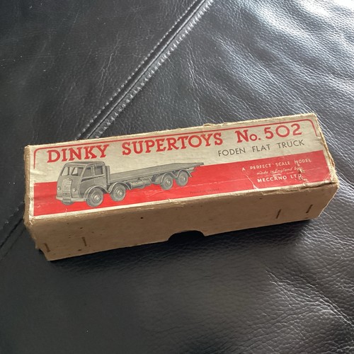 Dinky supertoys 502 foden - supertoys,