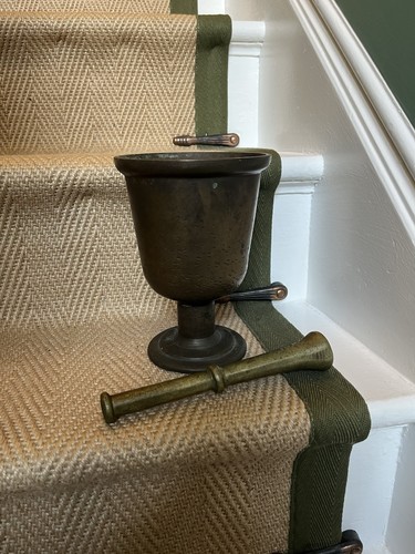 Antique solid bronze