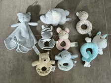 Bundle of Baby Rattle Ring Comfortor Soft Toys John Lewis M&S Winnie Pooh