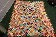 Vintage Handmade Large Crochet