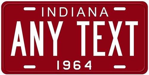 Personalized indiana 1964 - personalized,