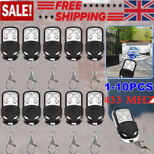 10x 433mhz cloning remote - 433mhz,