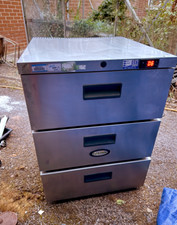 Foster 3 Drawer 150Ltr Under Counter Fridge HR150 13/106 - Working / Tested
