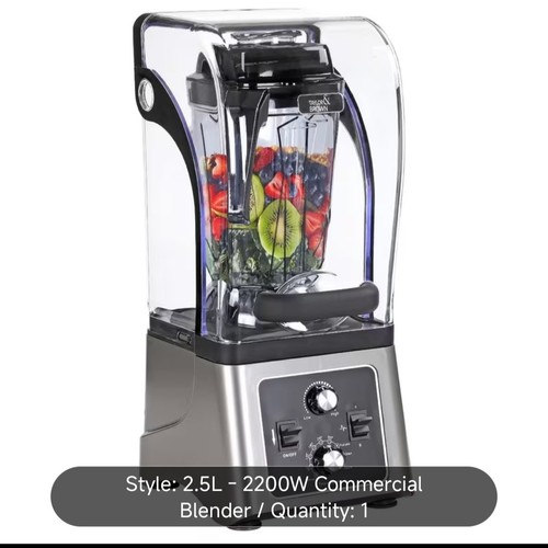 Commercial blender - 2.5l,