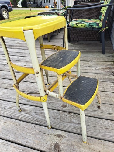 Cosco vtg kitchen step stool - cosco,
