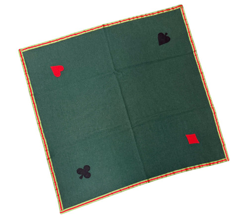 Bridge poker table cover - poker, card