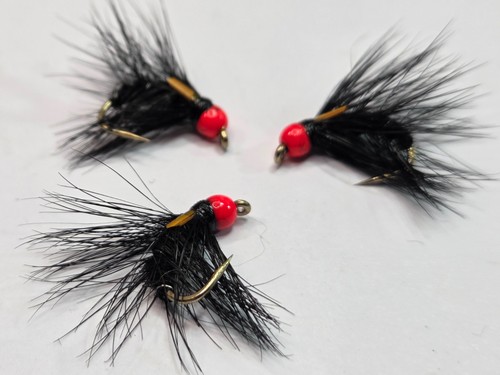 Black snatcher fly fishing - black,