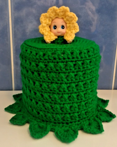 Handmade crochet baby doll - crochet,