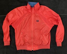 Vintage 80s Nike x John McEnroe Mens Jacket Full Zip Checkerboard Size Medium