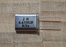 4.433619MHz HC49U Crystal
