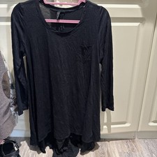 Yong Kim Swing Tunic with Crinkle Insert at The  Back 10