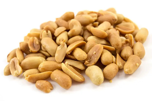 Roasted peanuts with - peanuts,